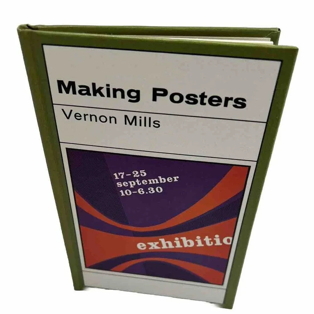 Making Posters Book Teaching Homeschool Book Guide Vintage 1967 Art Vernon Mills